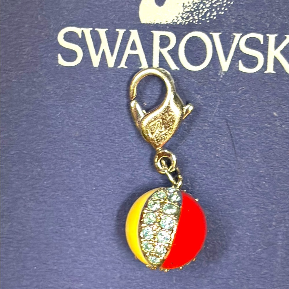 Swarovski Beach Ball Charm